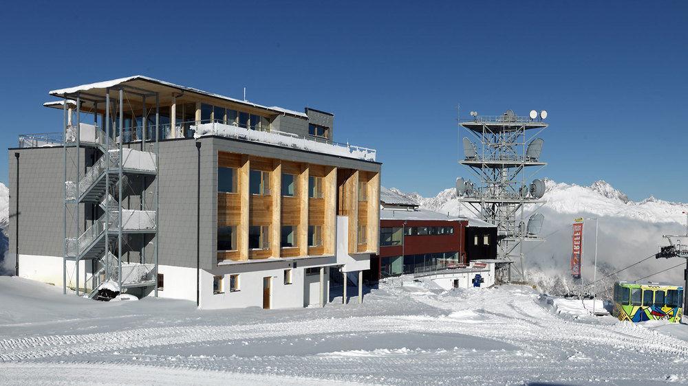 Venet Gipfelhütte Hotel Zams Kültér fotó